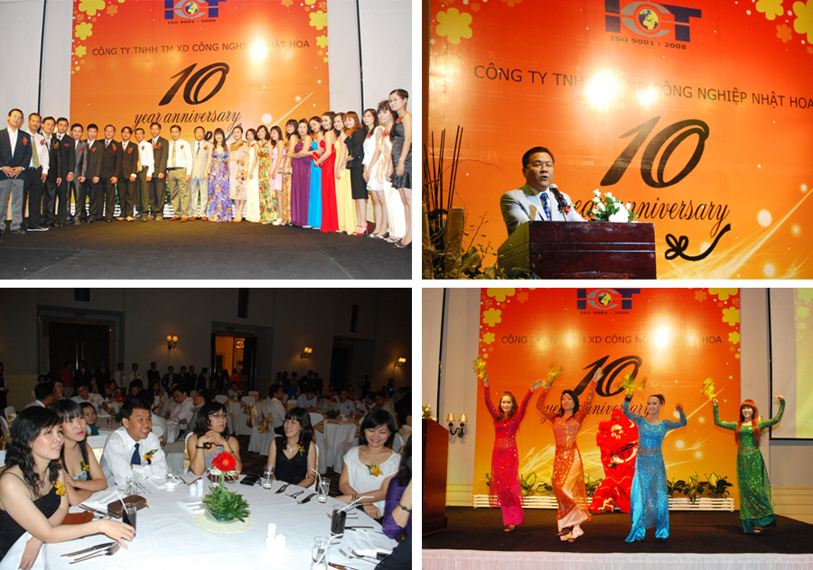 Nhật Hoa kỷ niệm 10 năm thành lập công ty
