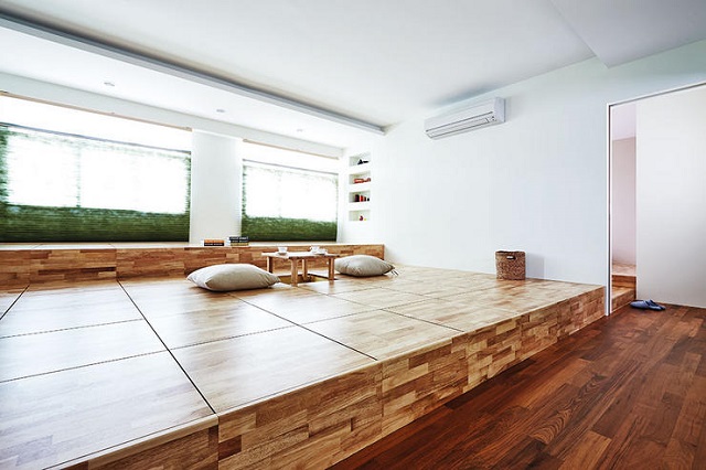 Ứng dụng sàn nâng giúp tiết kiệm không gian cho căn hộ hiện đại 2