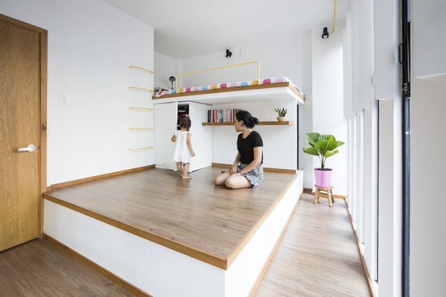Ứng dụng sàn nâng giúp tiết kiệm không gian cho căn hộ hiện đại 3