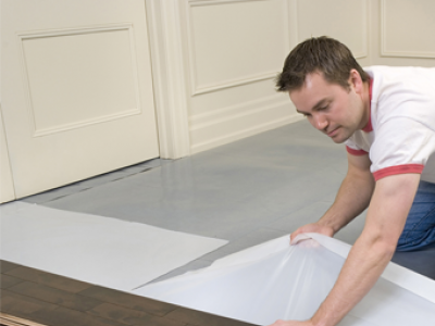 Thi công sàn nhựa nhanh chóng chỉ với 5 bước