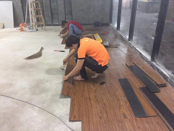 Vài lưu ý quan trọng khi thi công lắp đặt sàn PVC