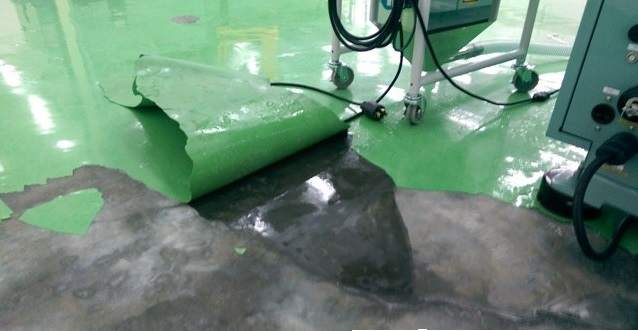Sơn sàn epoxy bị hỏng, lý do tại sao?