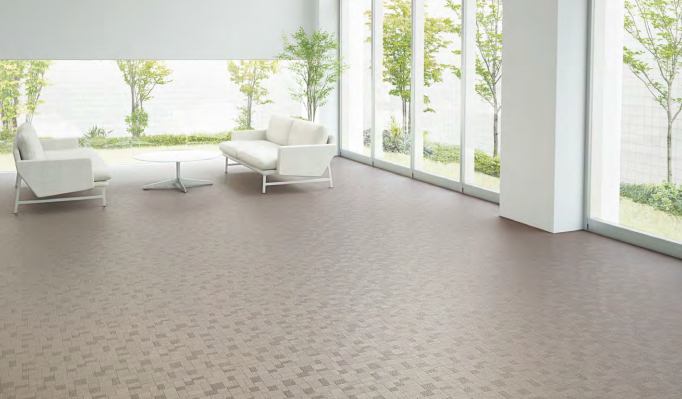 Sàn nhựa giúp căn nhà sáng bóng