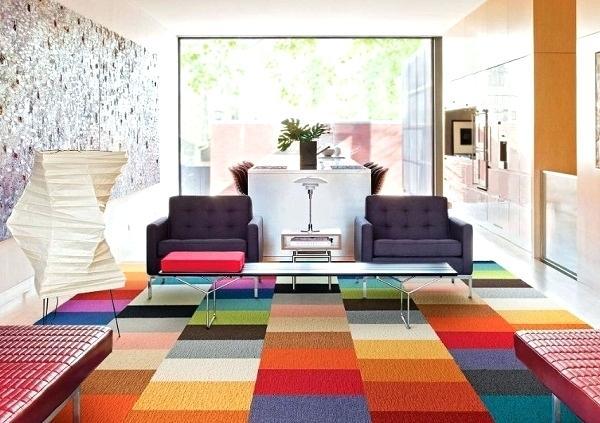 Màu sắc độc đáo và cá tính cùng thảm viên